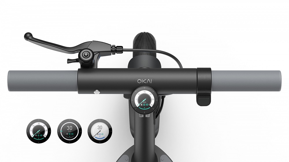 Електросамокат OKAI ES10-NEON Lite 9" 300/600 Вт 7.8 Ah Black - Зображення 8