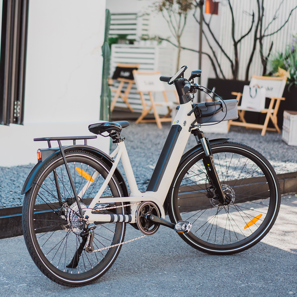 Електровелосипед OKAI 28" 250 W 14.4 Ah Beige - Зображення 2