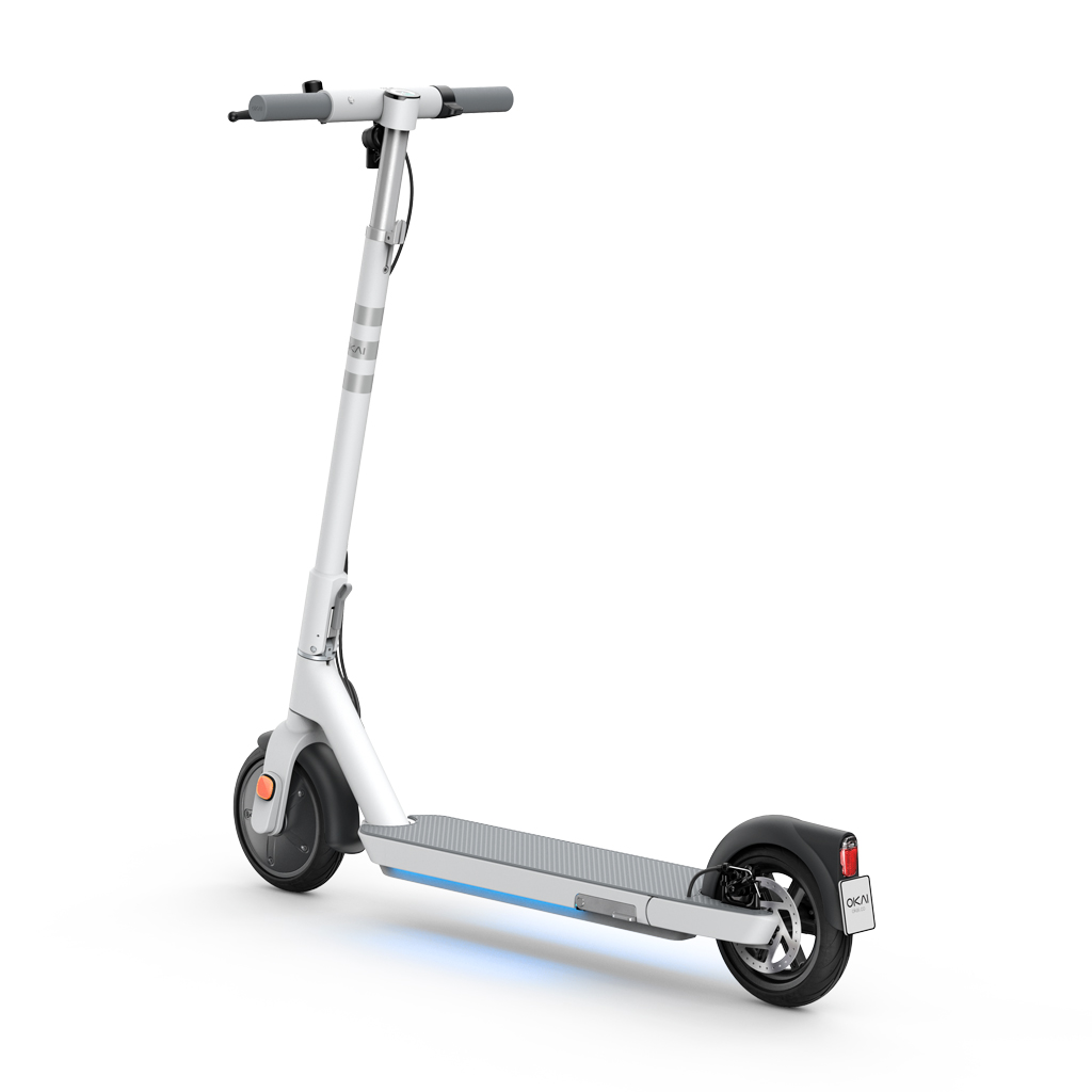 Електросамокат OKAI NEON ES-20 8.5" 300/600 Вт 9.8 Ah White - Зображення 3