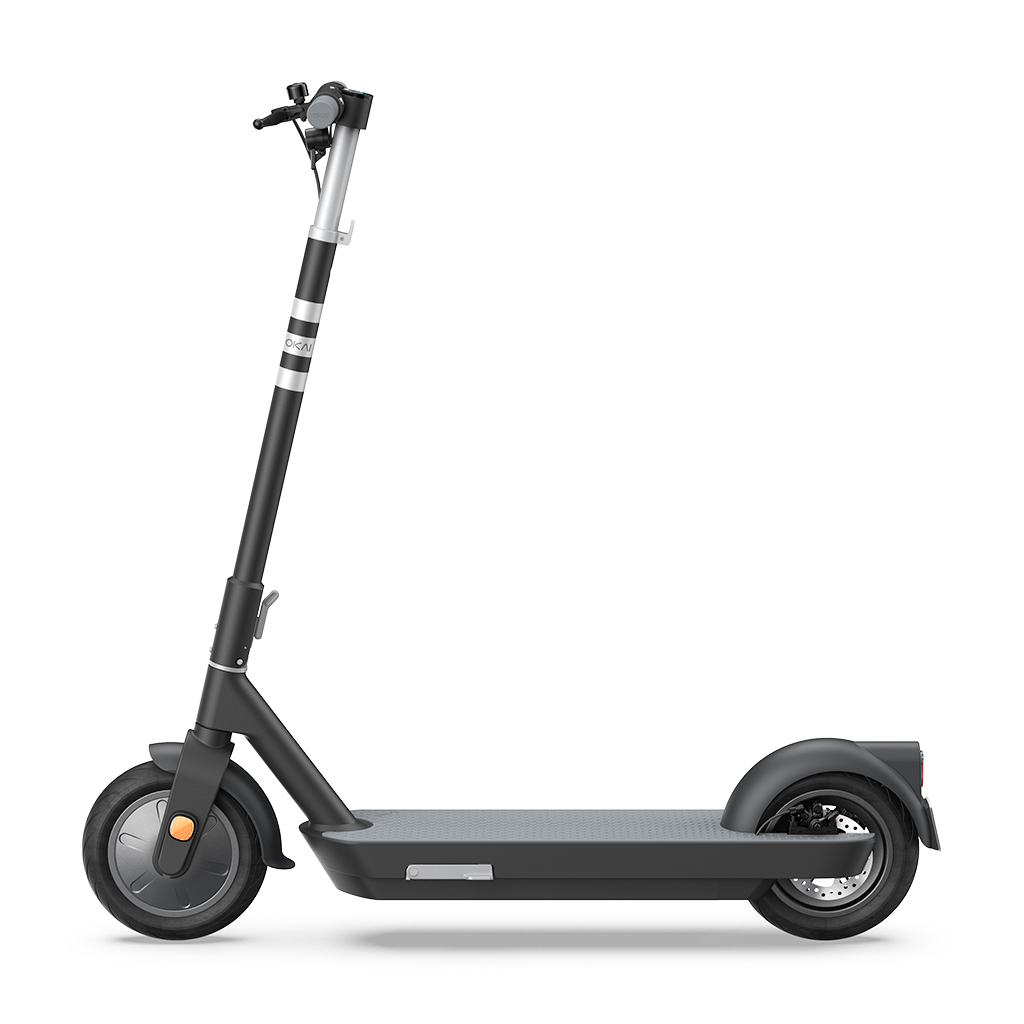 Електросамокат OKAI ES30-NEON PRO Black 10", 350(700)W, 14.7Ah, 80km, 25kmh, 25%, NFC, App, 21kg - Зображення 3