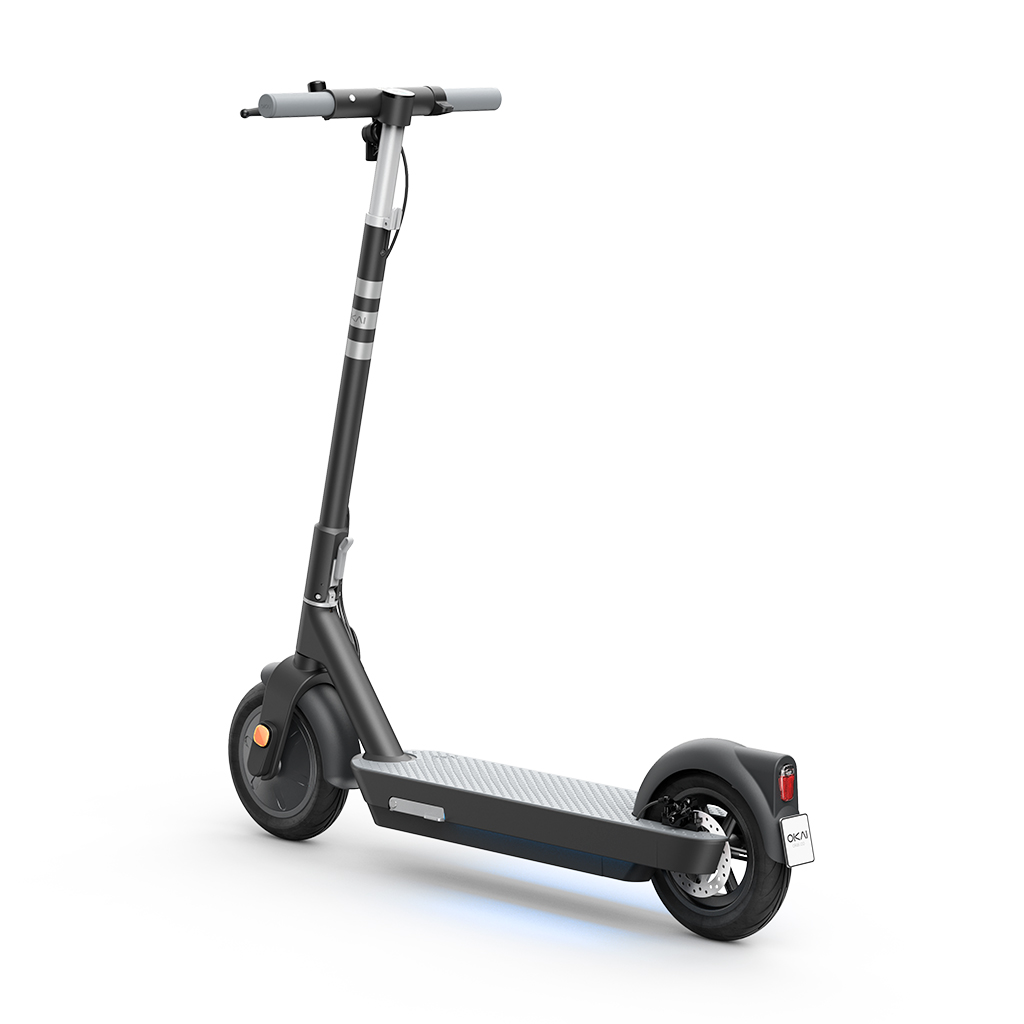 Електросамокат OKAI ES30-NEON PRO Black 10", 350(700)W, 14.7Ah, 80km, 25kmh, 25%, NFC, App, 21kg - Зображення 4