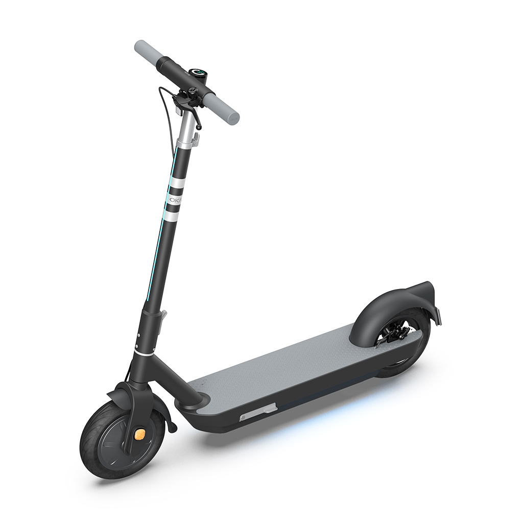 Електросамокат OKAI ES30-NEON PRO Black 10", 350(700)W, 14.7Ah, 80km, 25kmh, 25%, NFC, App, 21kg - Зображення 5