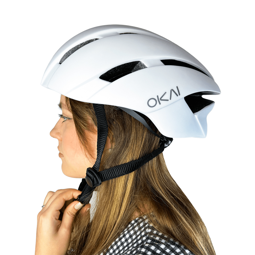 Захисний шолом OKAI (L) White (56-62см) - Зображення 9