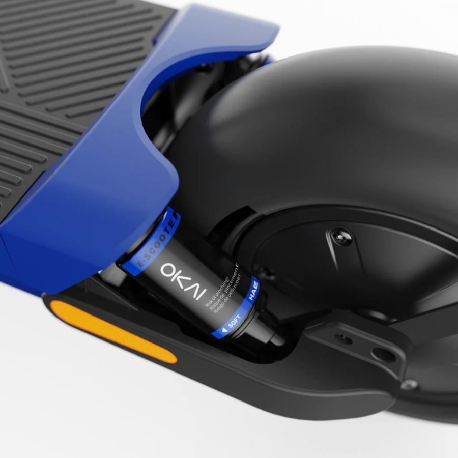Електросамокат OKAI ES40-Blue 10", 500(1000)W, 15.6Ah, 70km, 25kmh, 25°, NFC, App, 23kg - Зображення 4